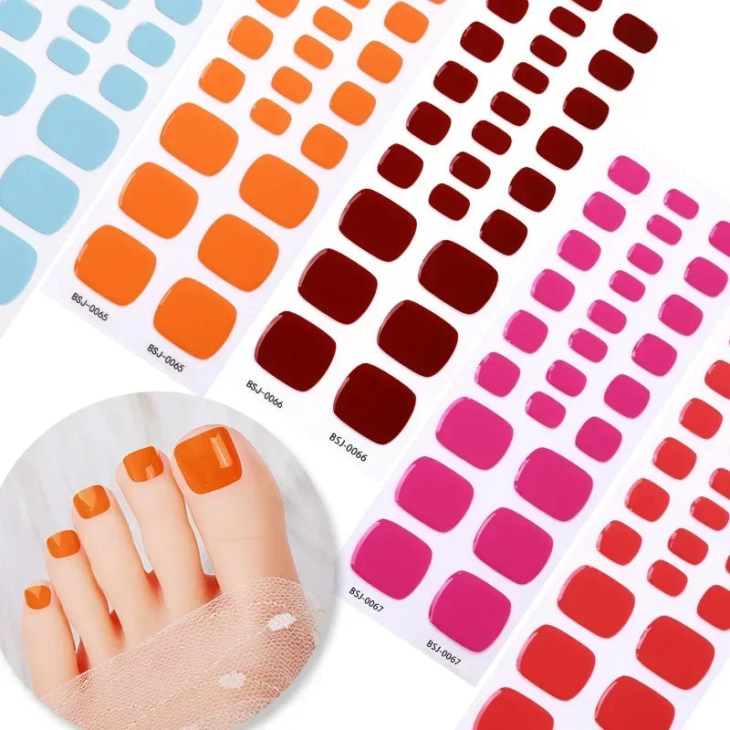 Toe Nail Gel Sticker