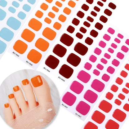 Toe Nail Gel Sticker