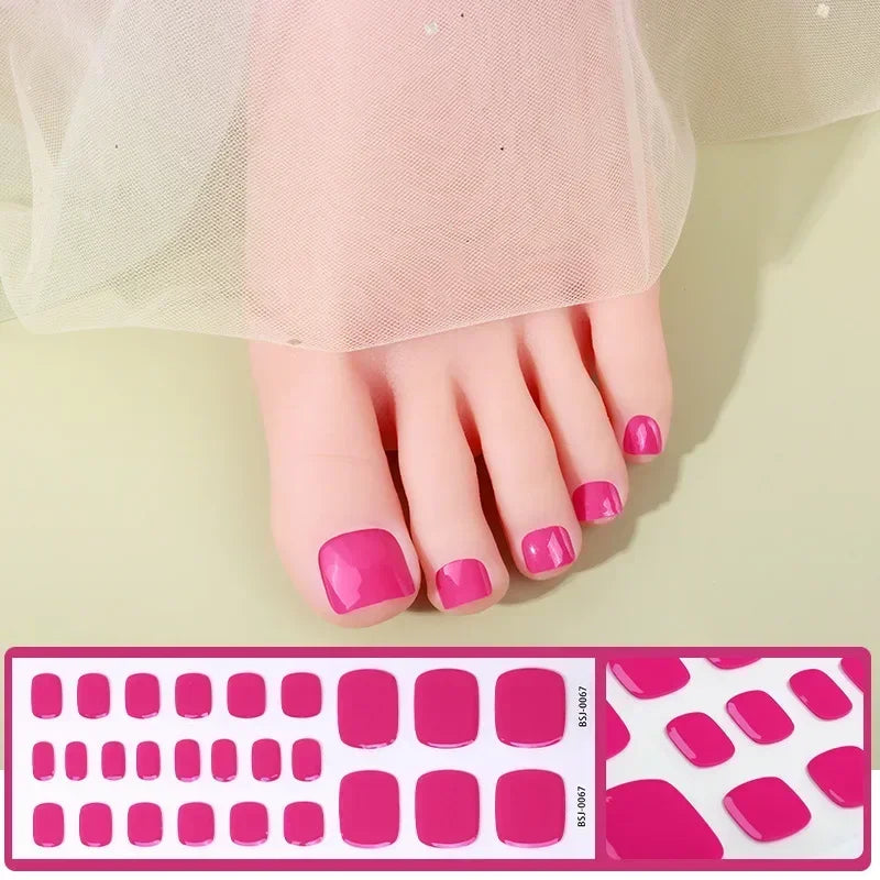 Toe Nail Gel Sticker