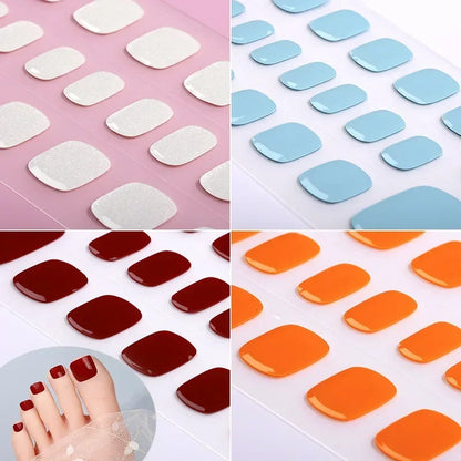 Toe Nail Gel Sticker