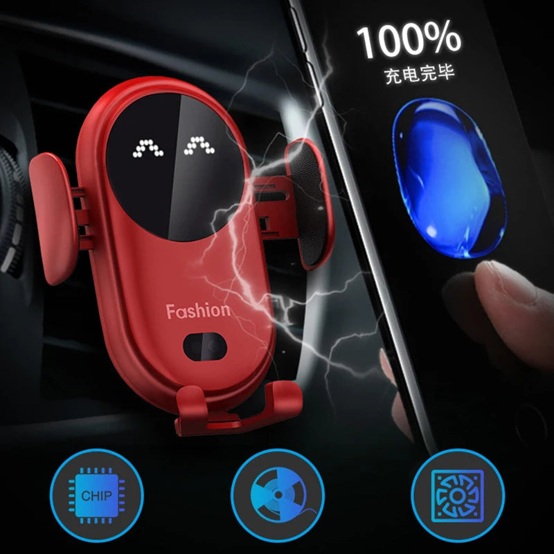 Smart Auto Grip Wireless Car Charger